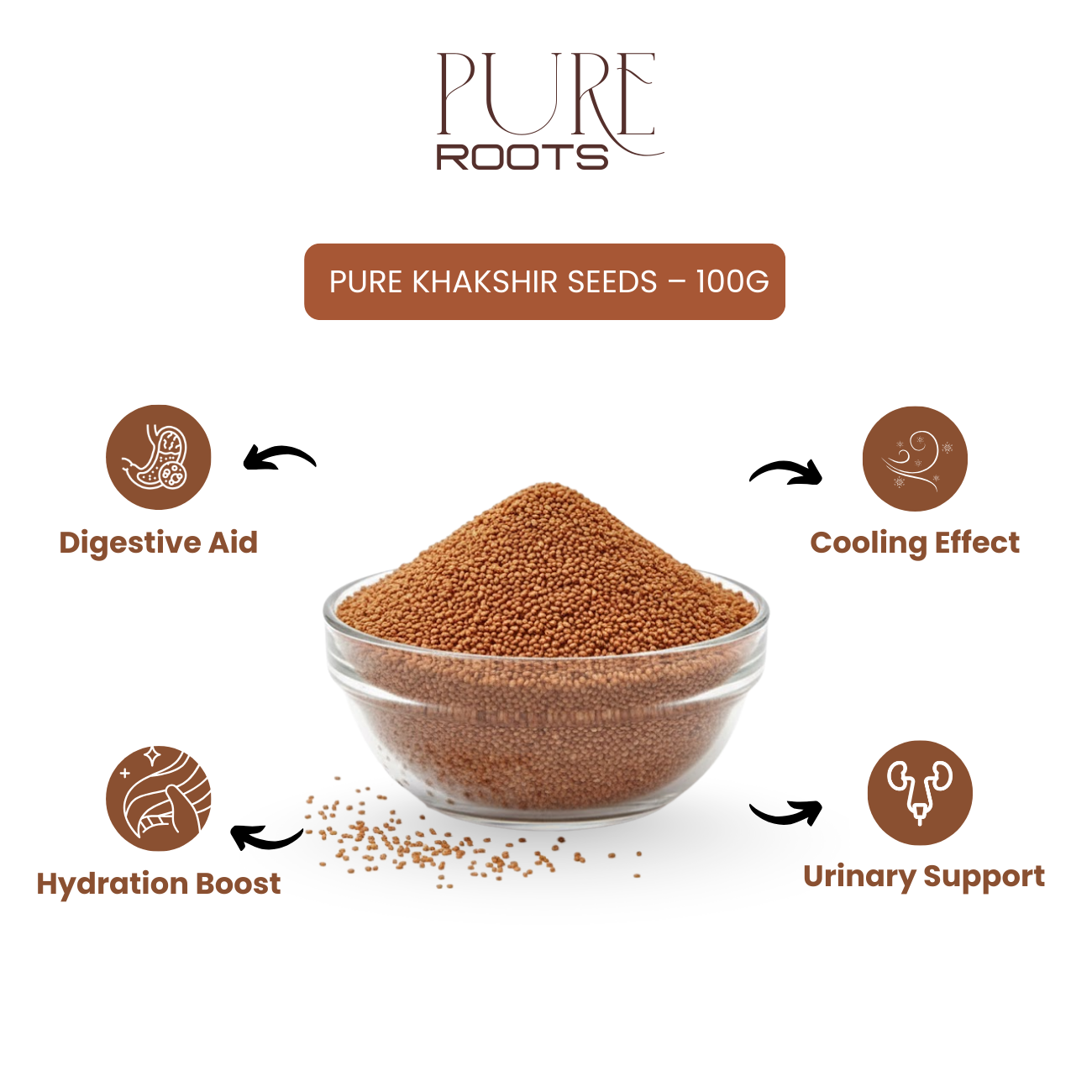 Pure Khakshir Seeds – 100g