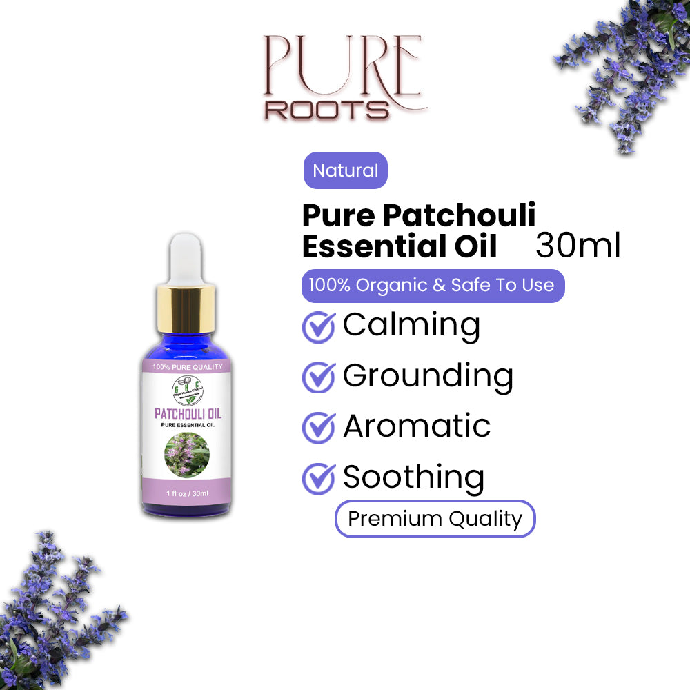 Pure Patchouli Essential Oil (30ml)