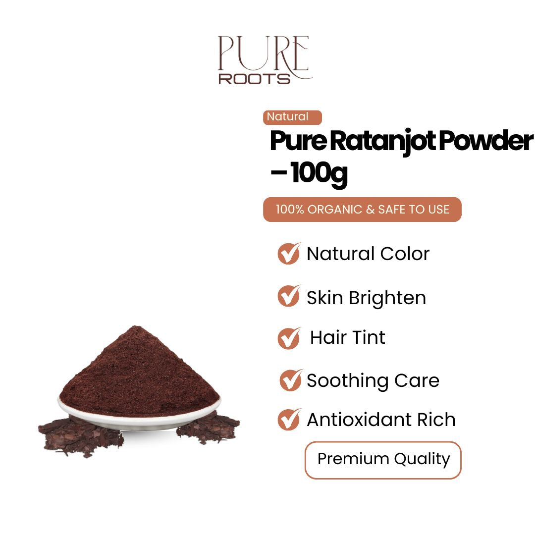 Pure Ratanjot Powder – 100g