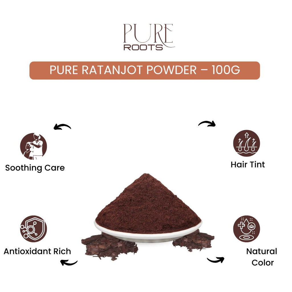 Pure Ratanjot Powder – 100g