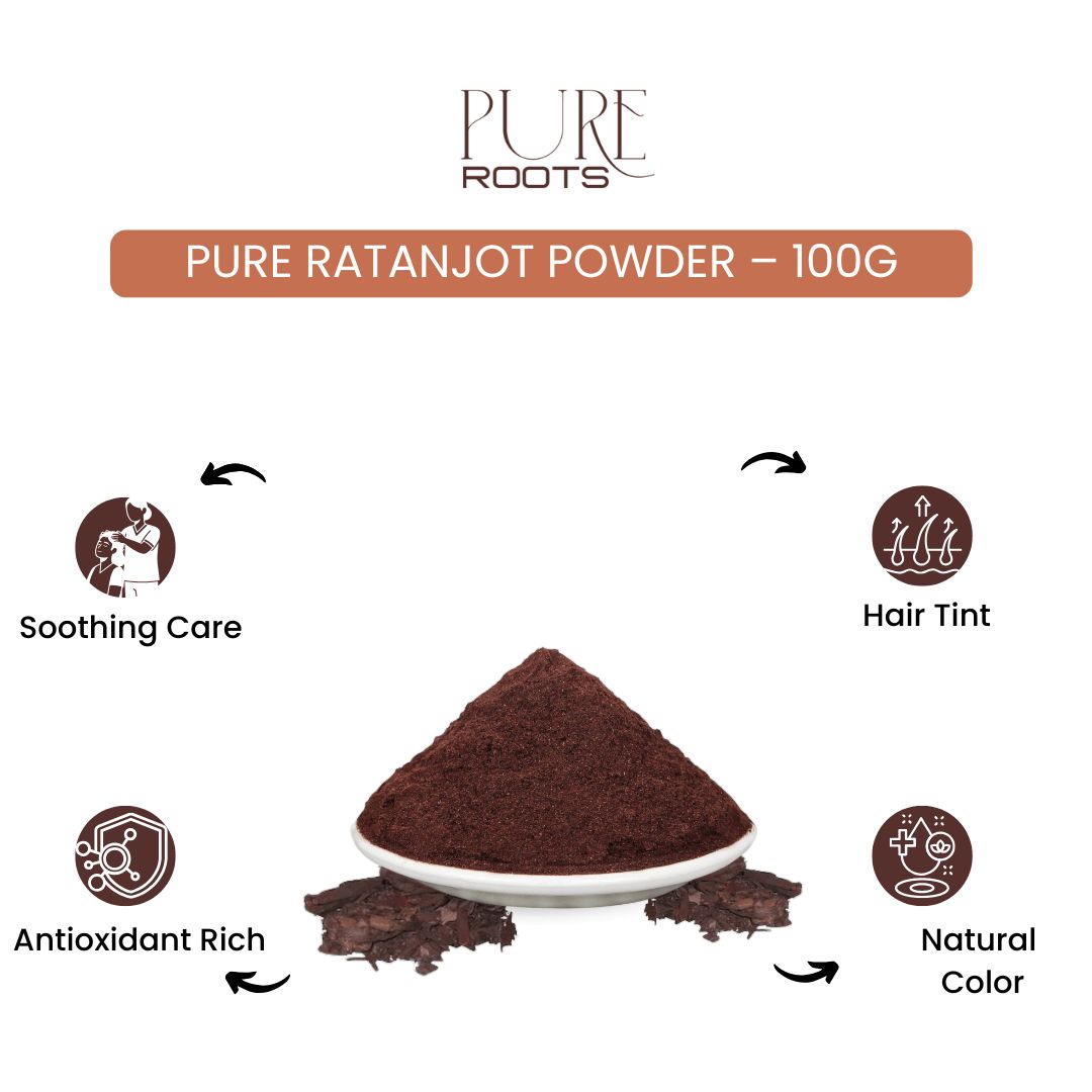 Pure Ratanjot Powder – 100g