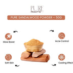 Pure Sandalwood Powder – 50g