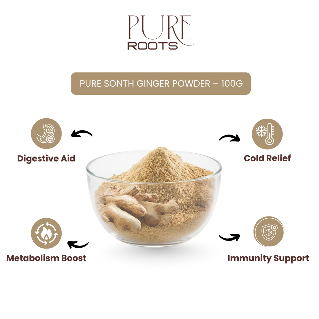 Pure Sonth Ginger Powder – 100g
