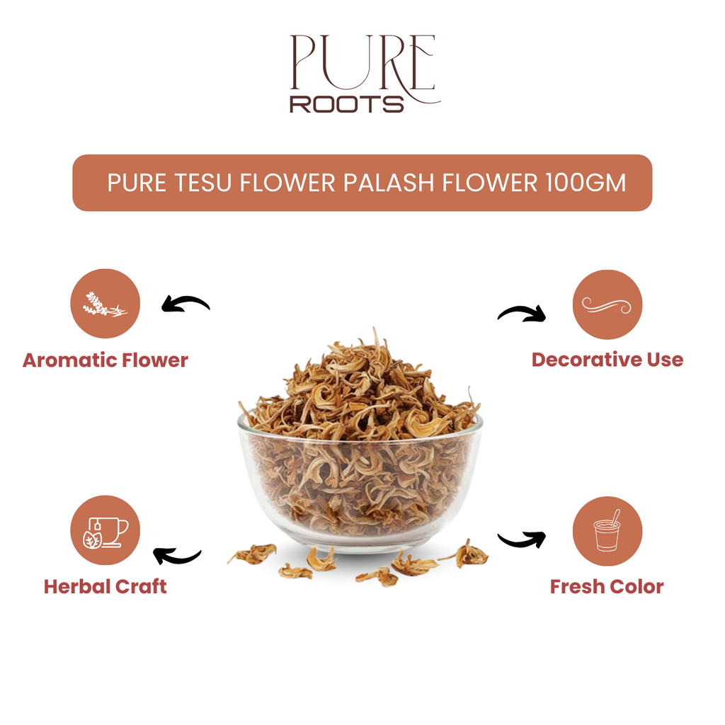 Pure Tesu Flower Palash flower 100gm
