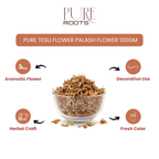 Pure Tesu Flower Palash flower 100gm