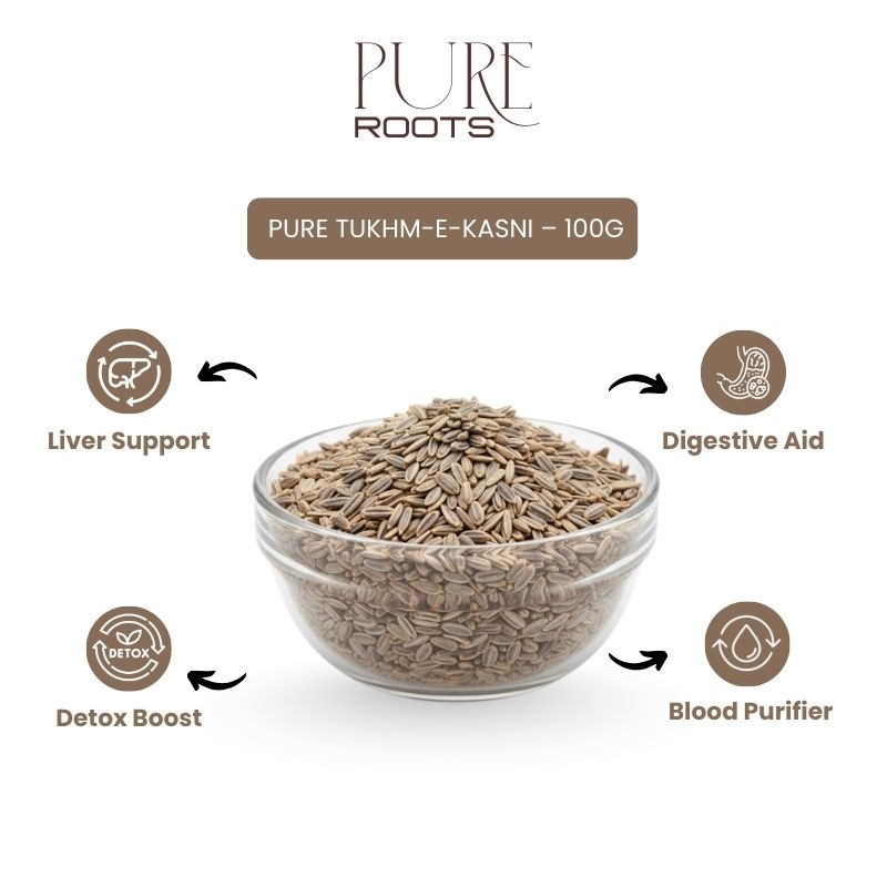 Pure Tukhm-e-Kasni – 100g