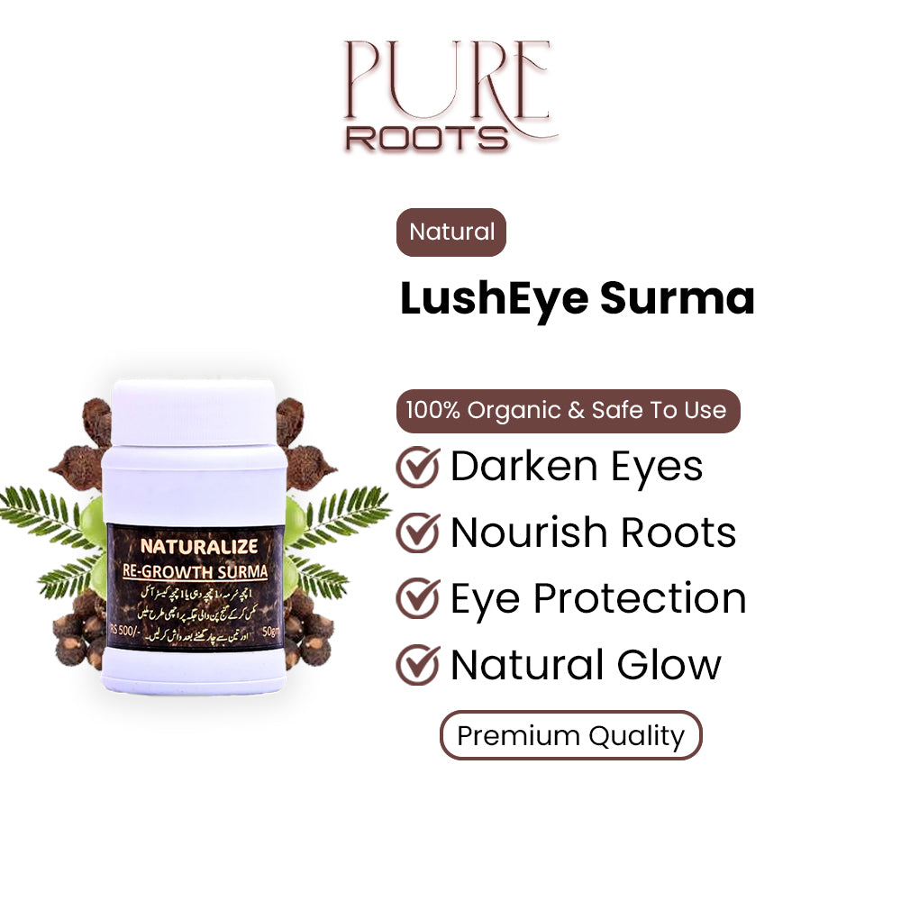 LushEye Surma with Castor Oil & Amla