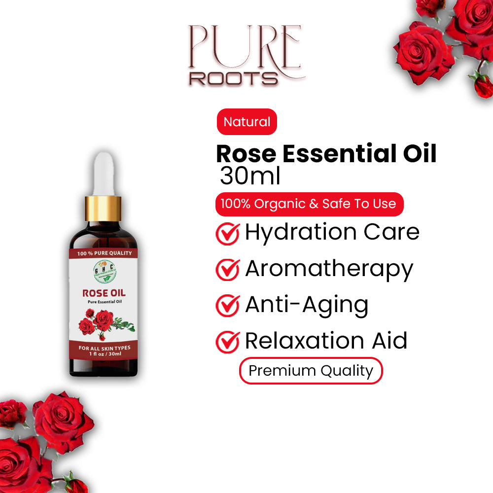 Rose Essential Oil – 30ml