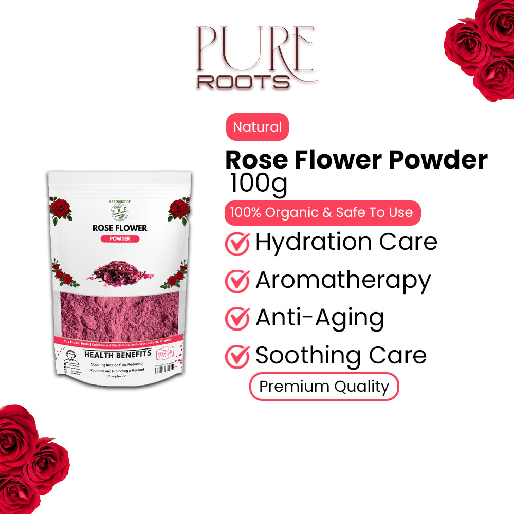 Rose Flower Powder – 100g