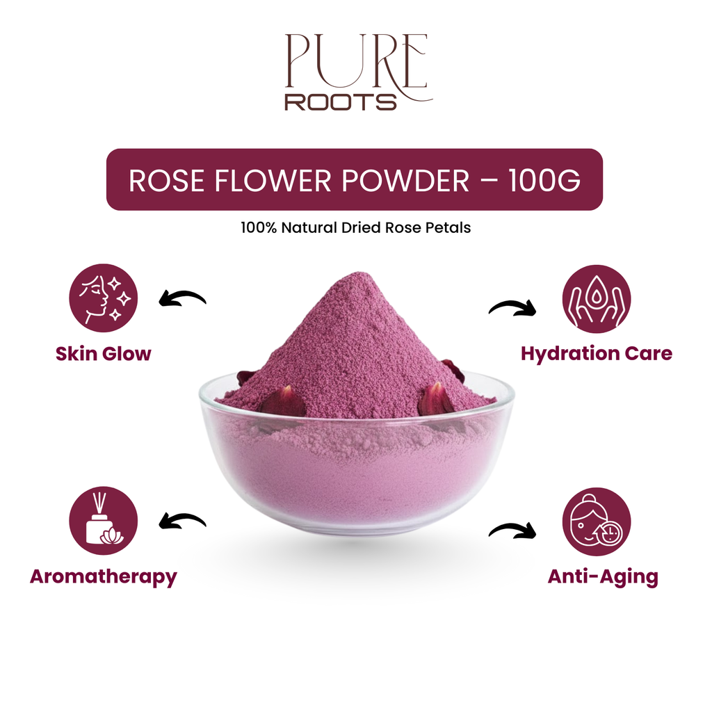 Rose Flower Powder – 100g