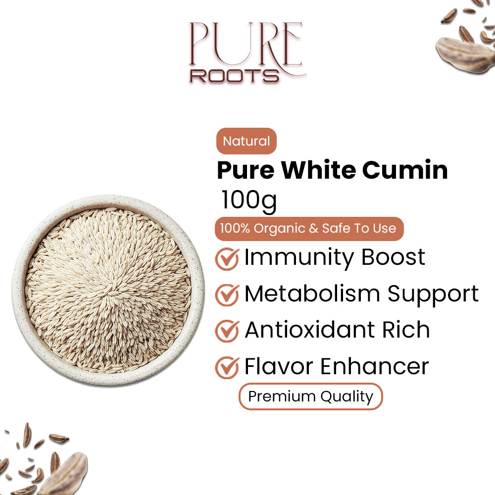 Pure White Cumin – 100g
