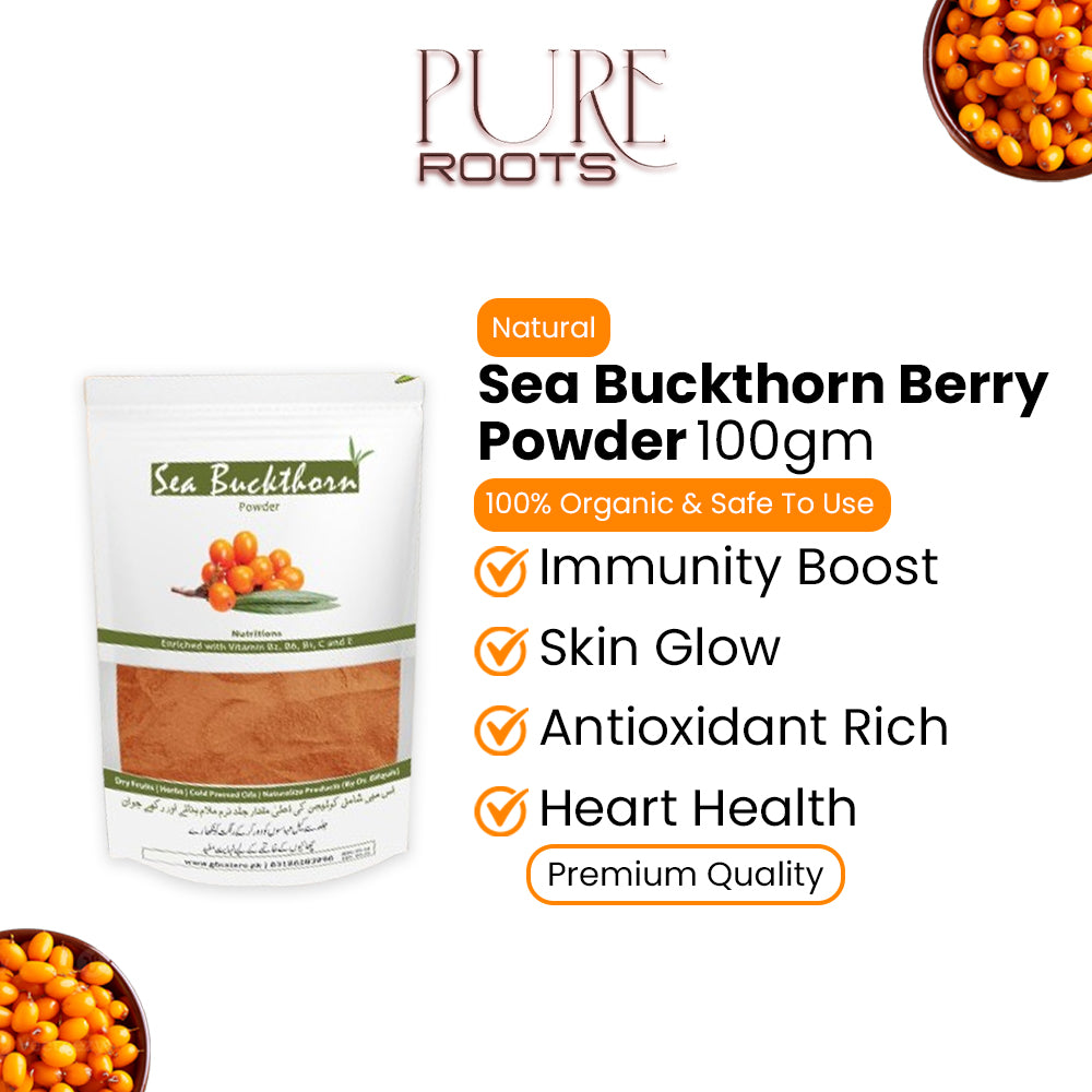 Sea Buckthorn Berry Powder – 100g