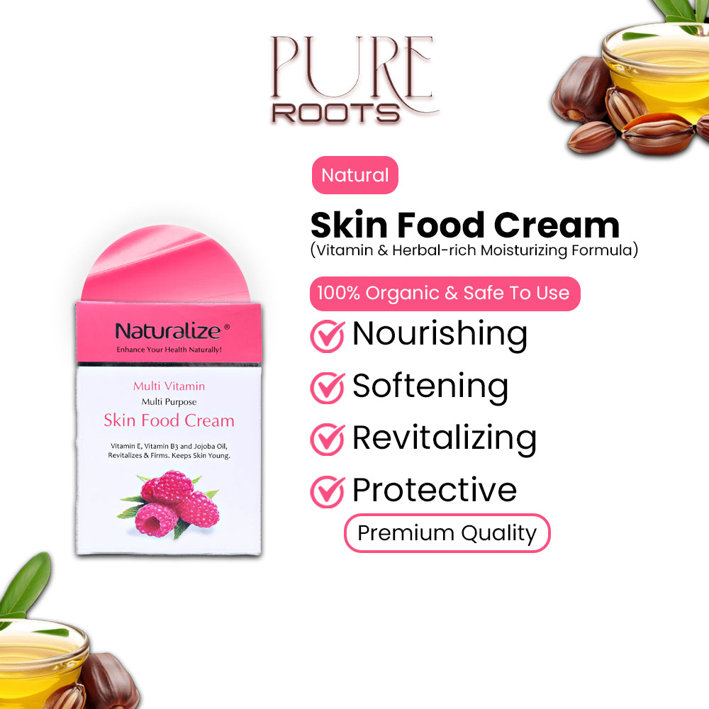 Skin Food Cream - Vitamin & Herbal-rich Moisturizing Formula