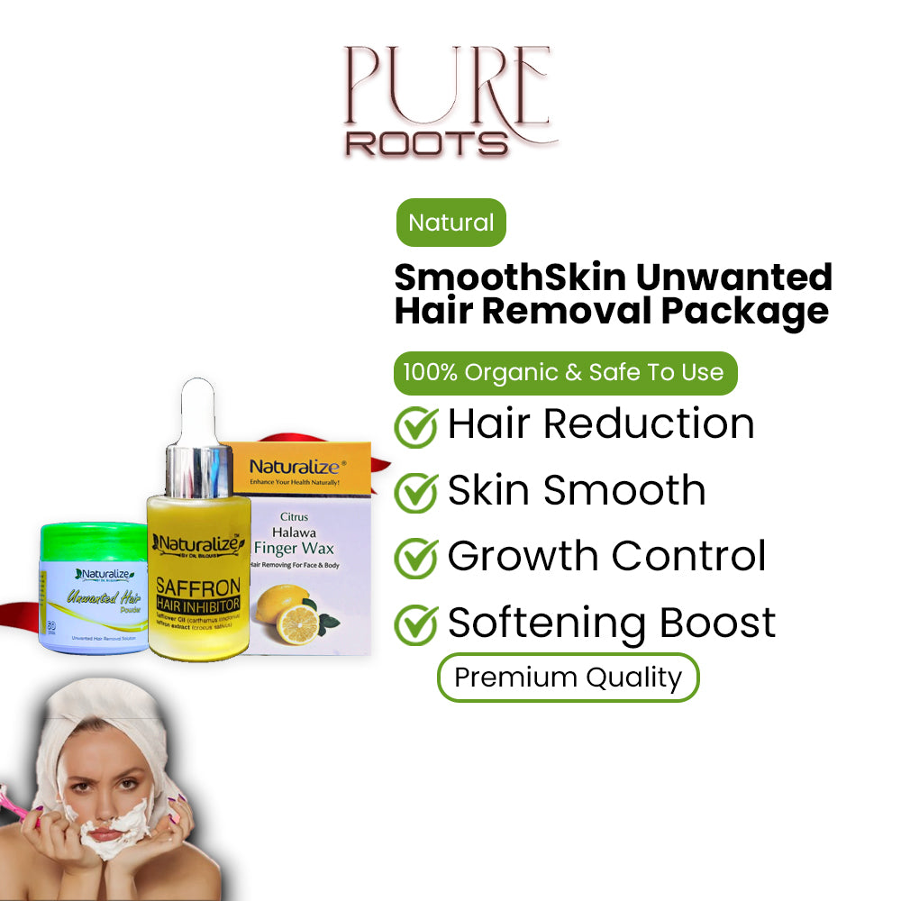 SmoothSkin Unwanted Hair Removal Package