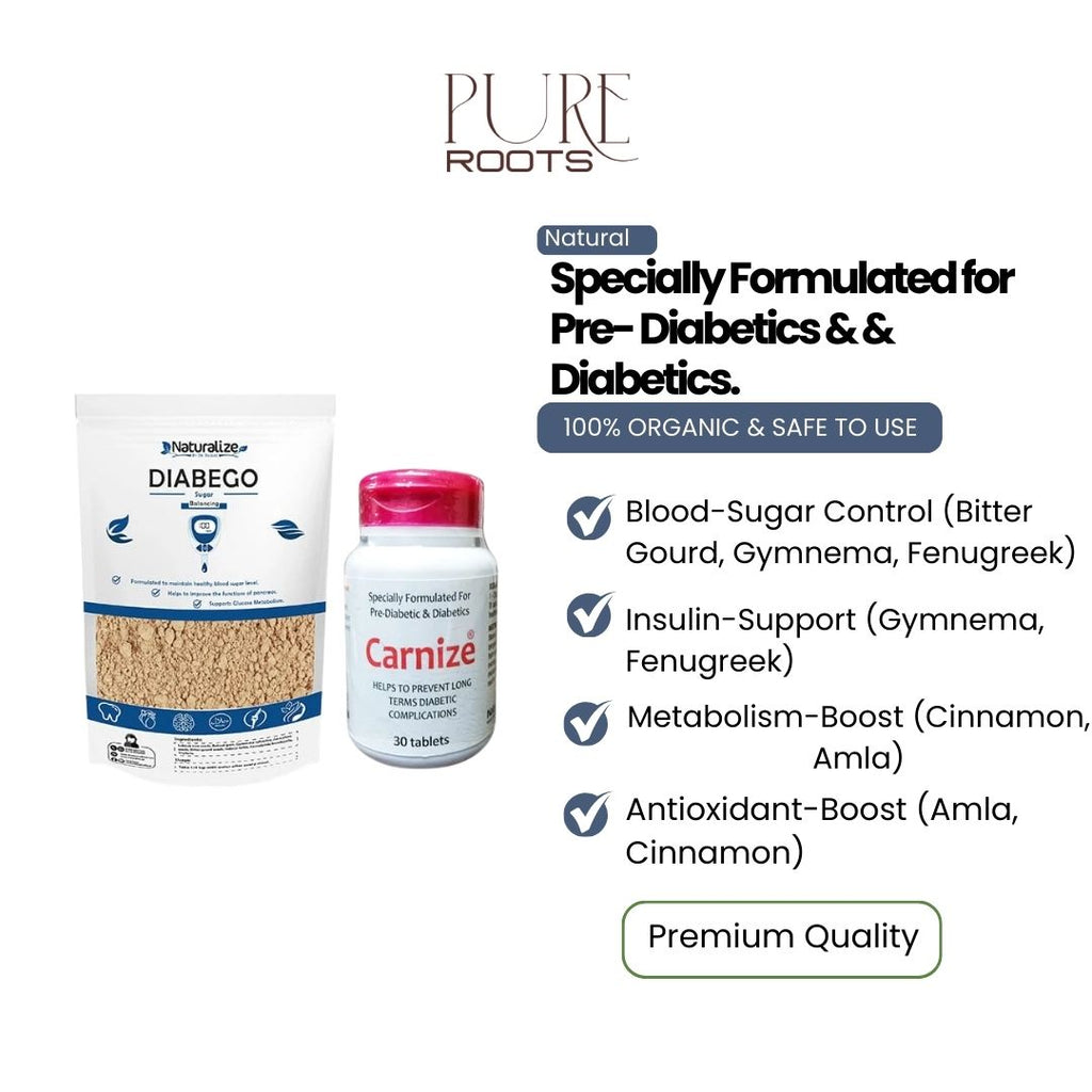 Diabego Herbal Powder with Gymnema & Bitter Melon