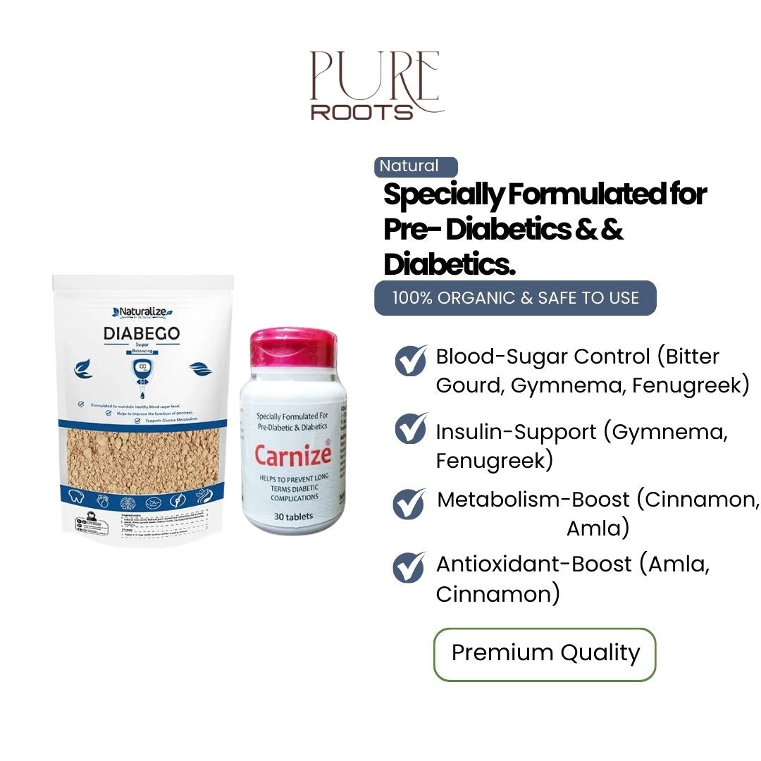 Diabego Herbal Powder with Gymnema & Bitter Melon