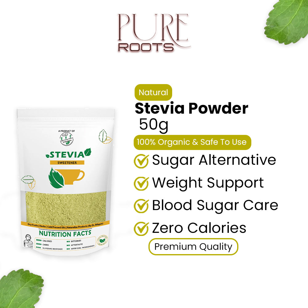 Natural Stevia Powder – 50g