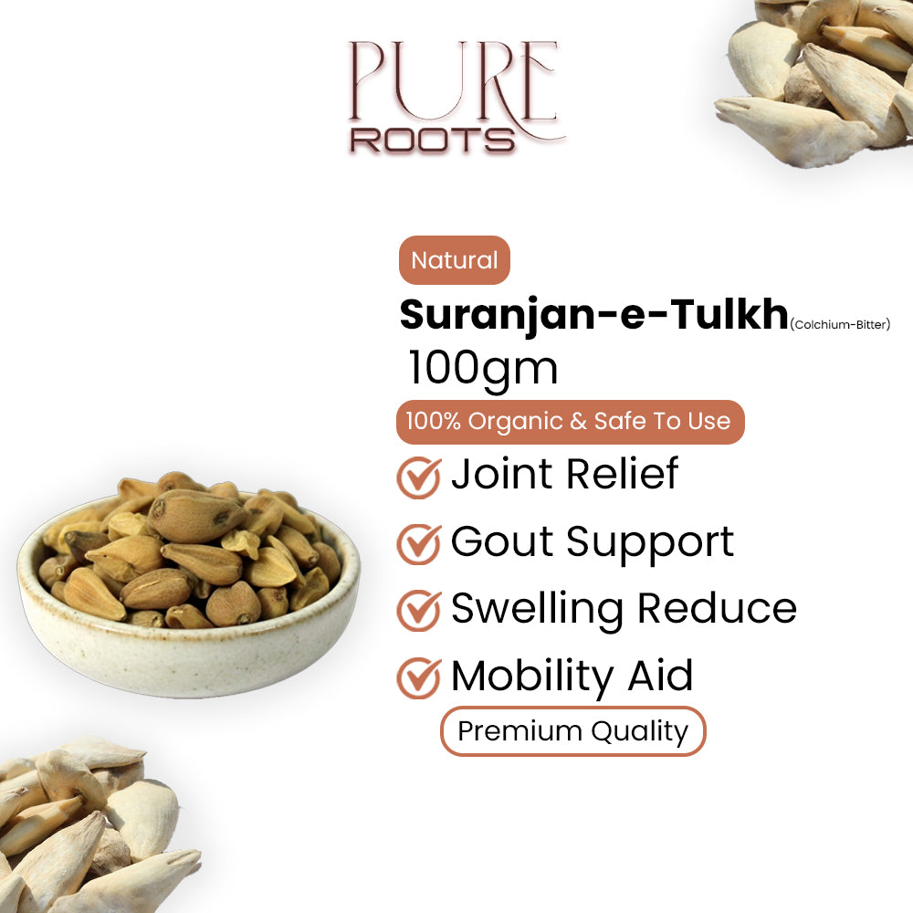 Suranjan-e-Tulkh Colchium-Bitter 100gm