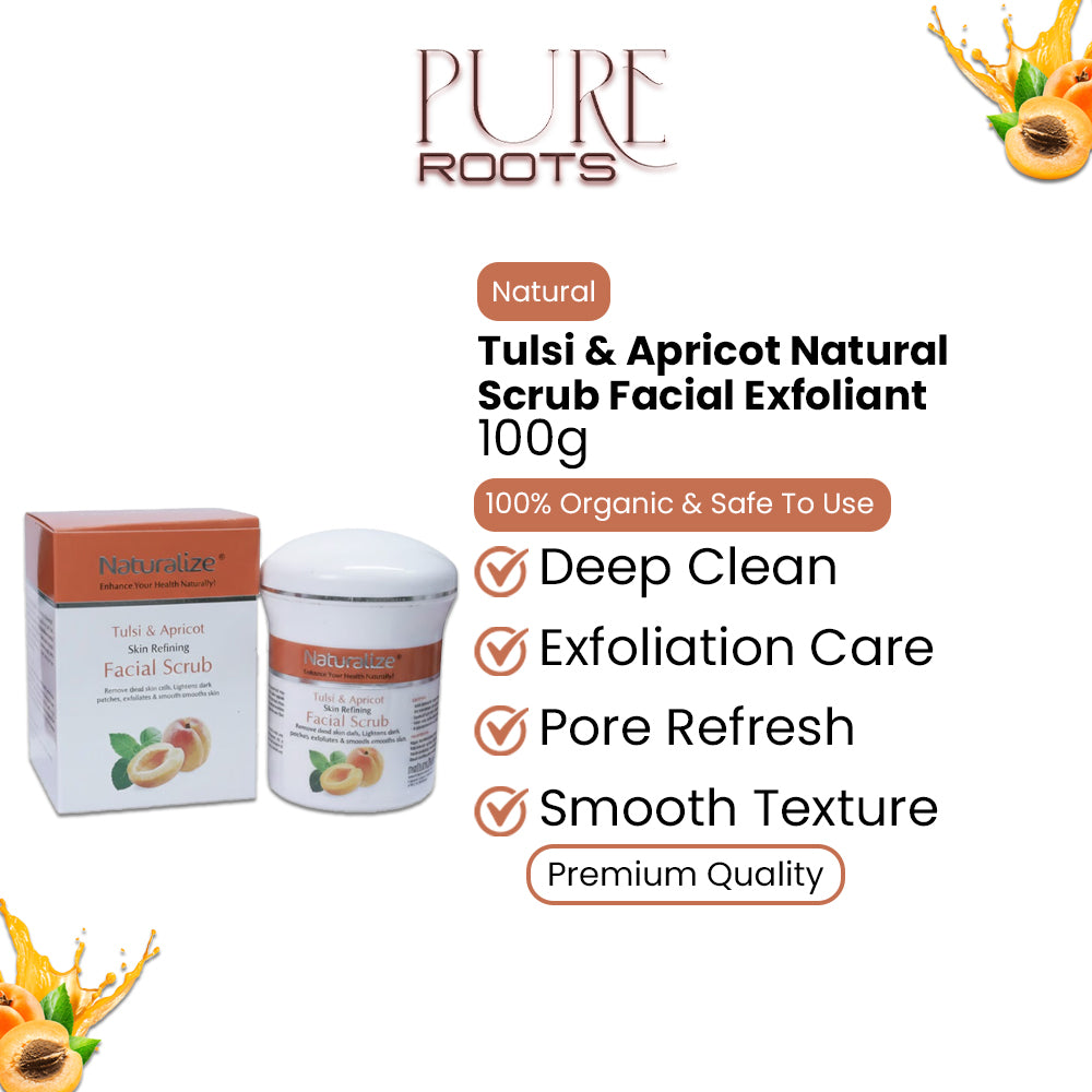 Tulsi & Natural Scrub – Facial Exfoliant 100g