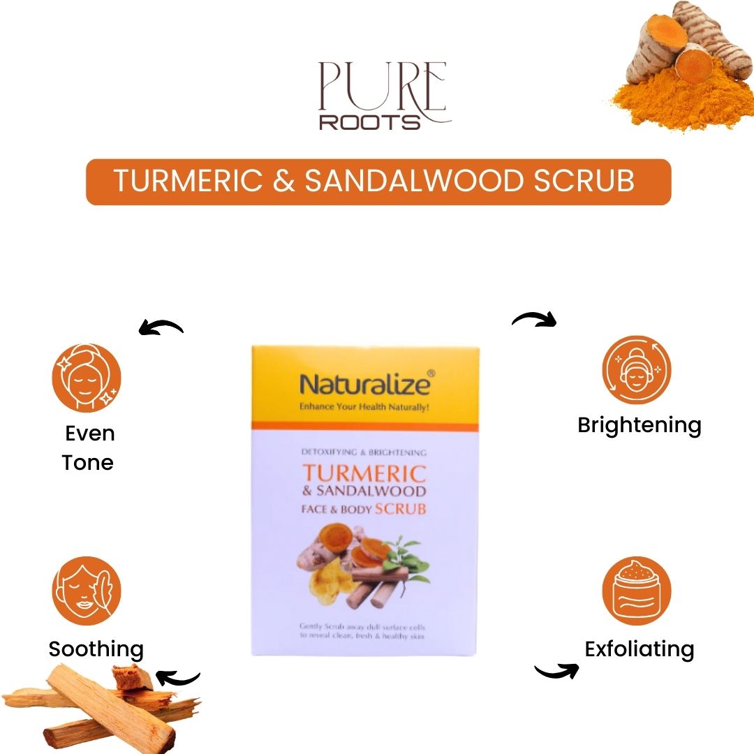 Turmeric & Sandalwood Scrub