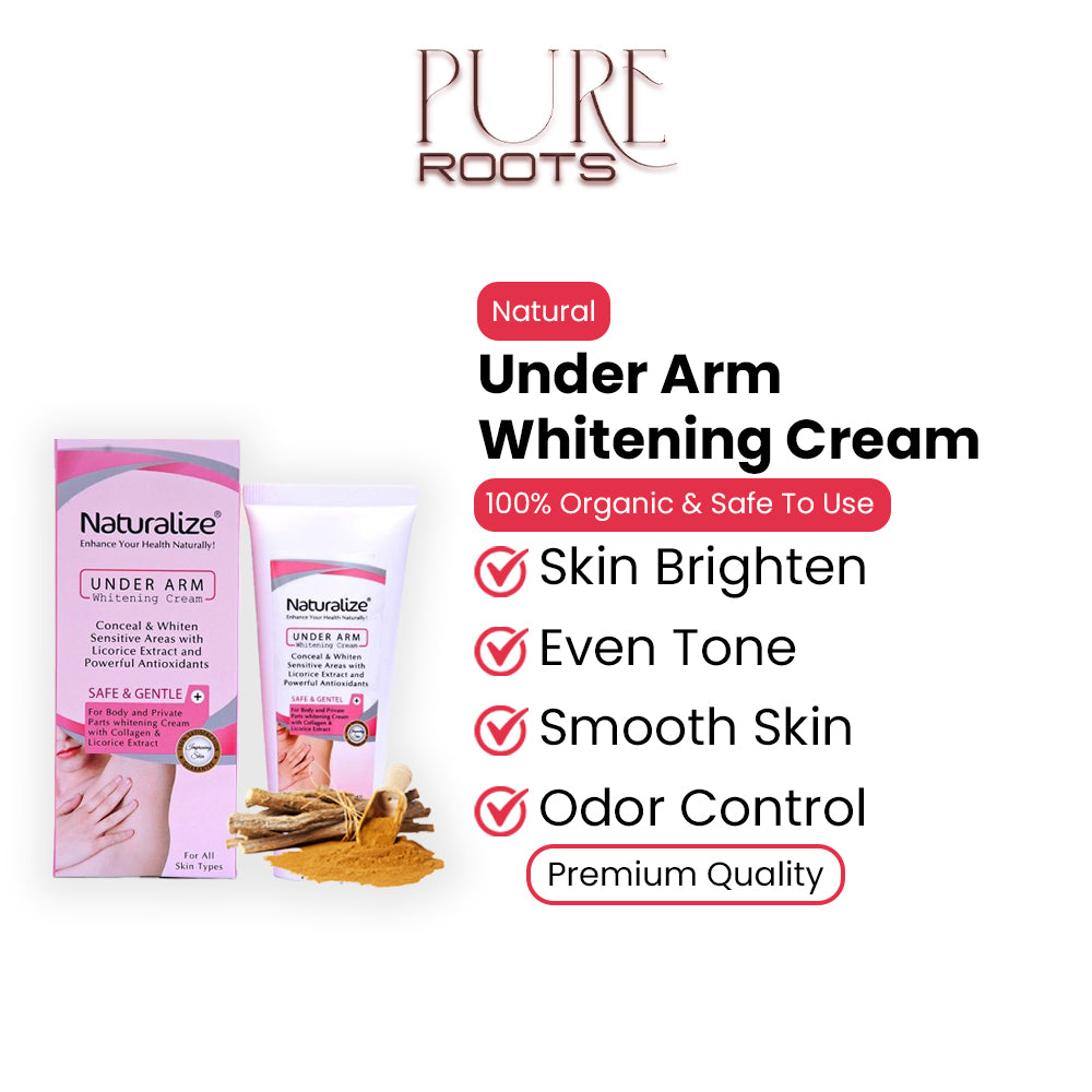 Under Arm Whitening Cream with Vitamin C & Licorice Extract
