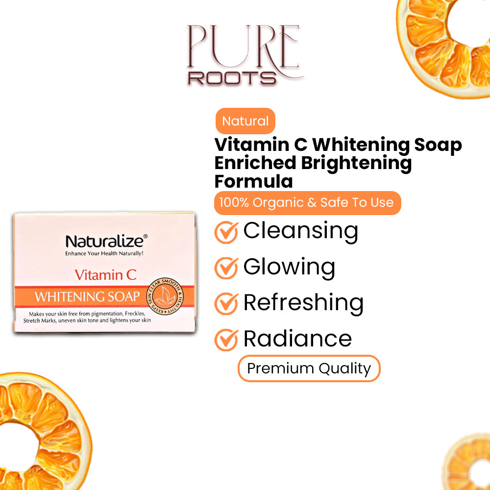 Vitamin C Whitening Soap Enriched Brightening Formula