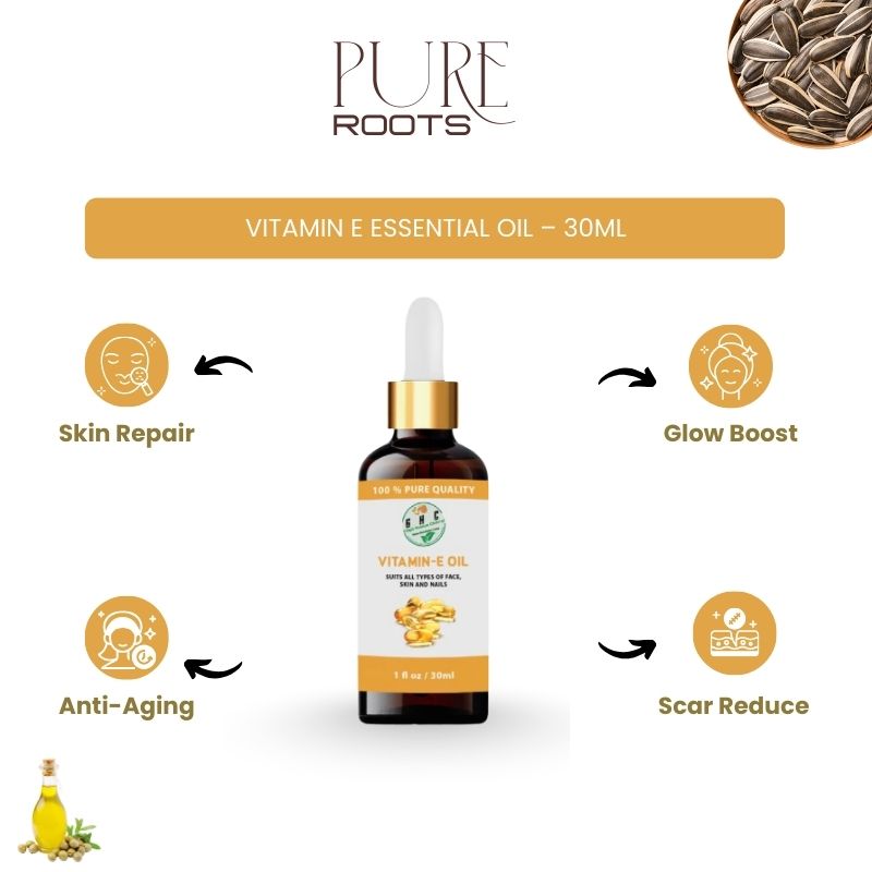 Vitamin E Essential Oil – 30ml