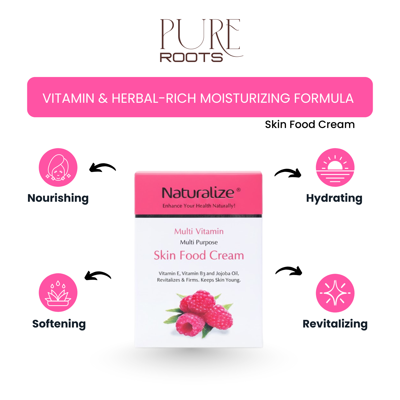 Skin Food Cream - Vitamin & Herbal-rich Moisturizing Formula