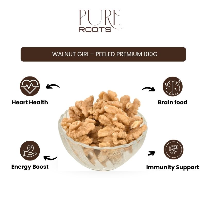 Walnut Giri – Peeled Premium 100g