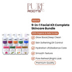 9-in-1 Facial Kit – Complete Skincare Bundle