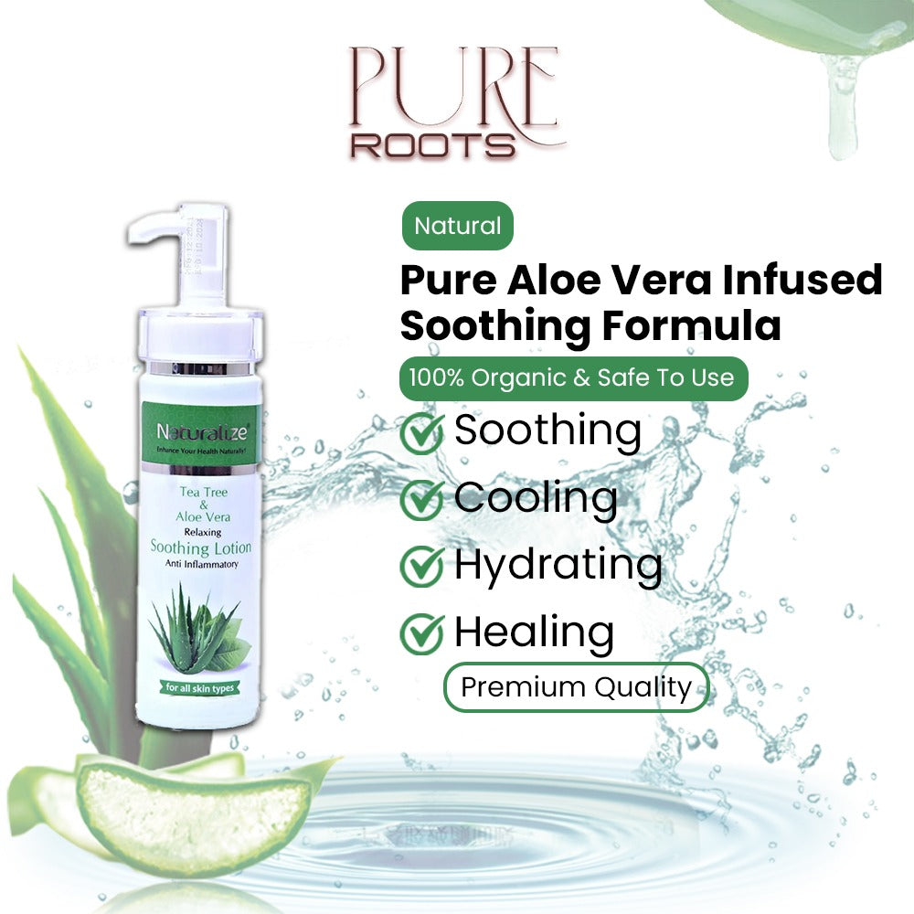 Pure Aloe Vera - Infused Soothing Formula