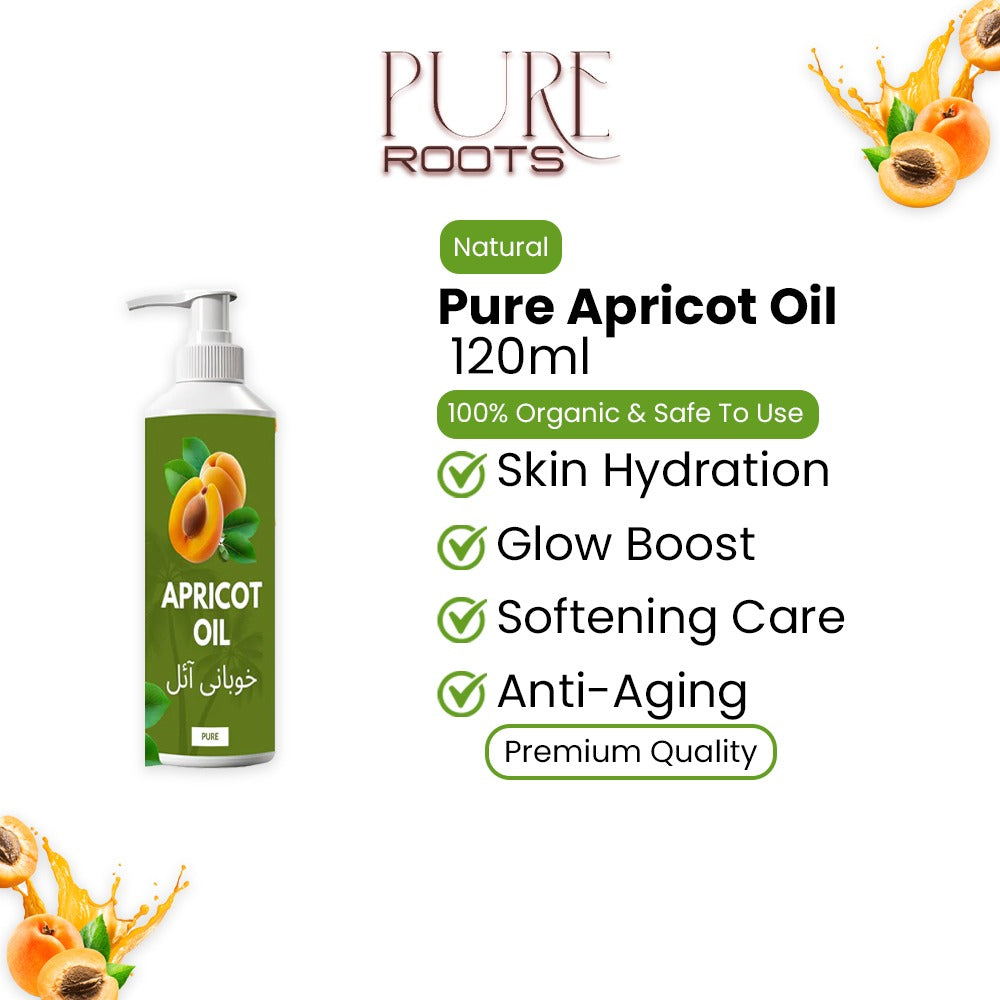 Pure Apricot Oil – 120ml