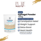 Pure Ispaghol Psyllium Seeds 100gm
