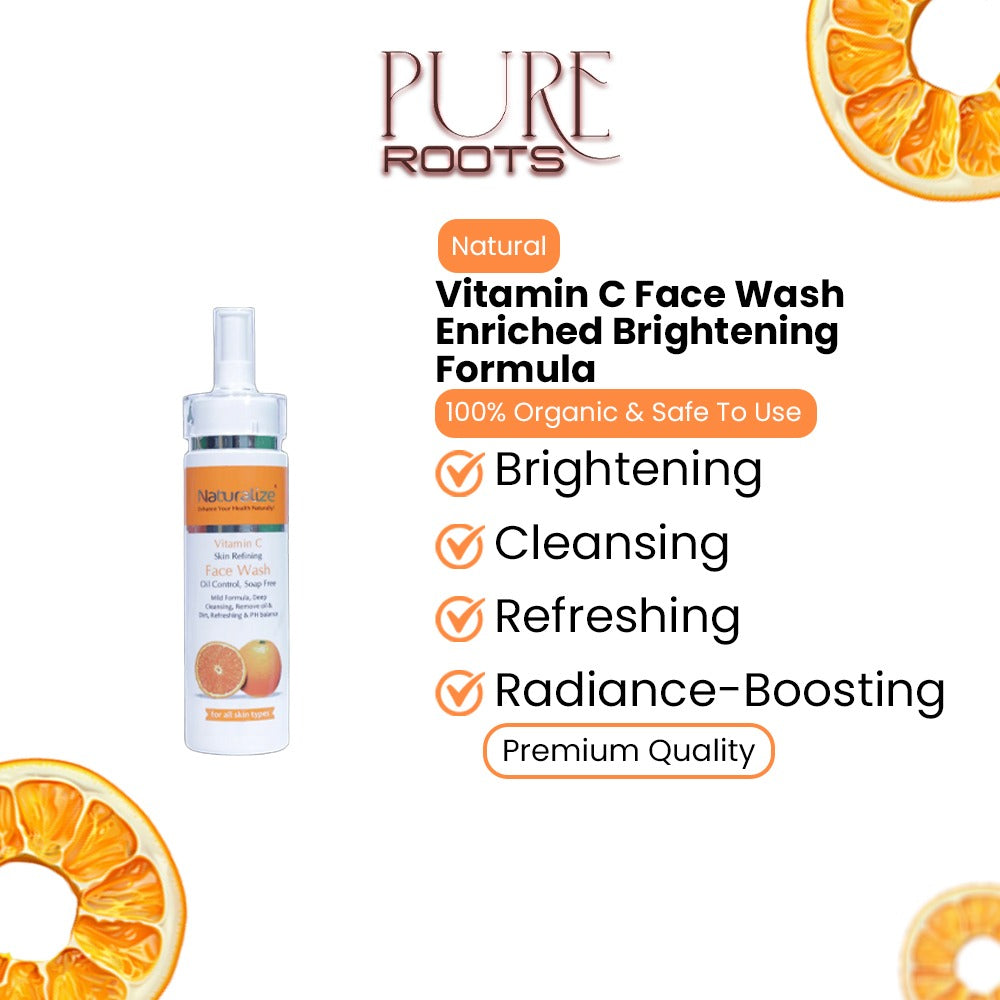 Vitamin C Face Wash Enriched Brightening Formula