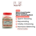 Sperm Count Powder - Herbal Fertility & Sperm-Enhancing Blend