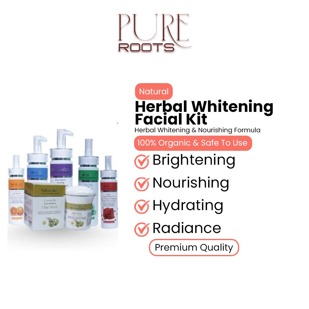 Herbal Whitening Facial Kit - Herbal Whitening & Nourishing Formula