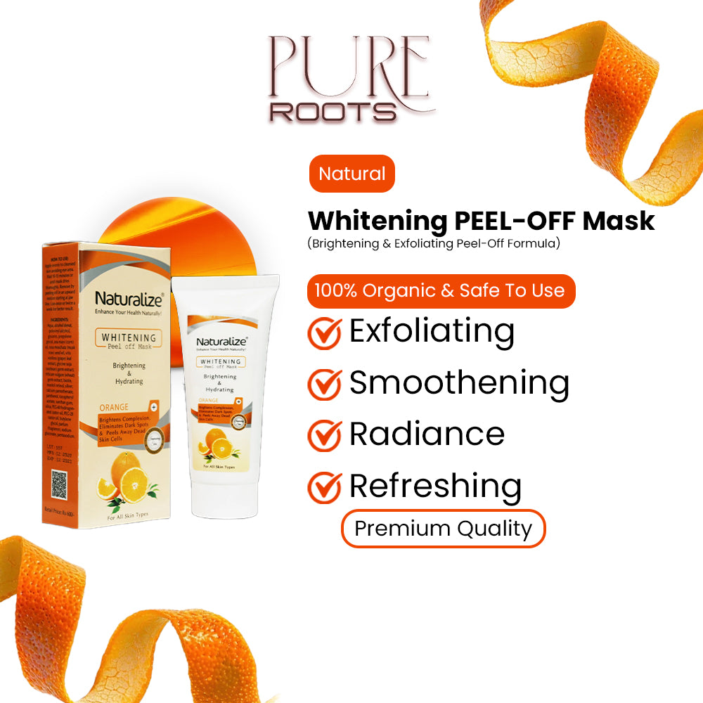 Whitening PEEL-OFF Mask - Brightening & Exfoliating Peel-Off Formula