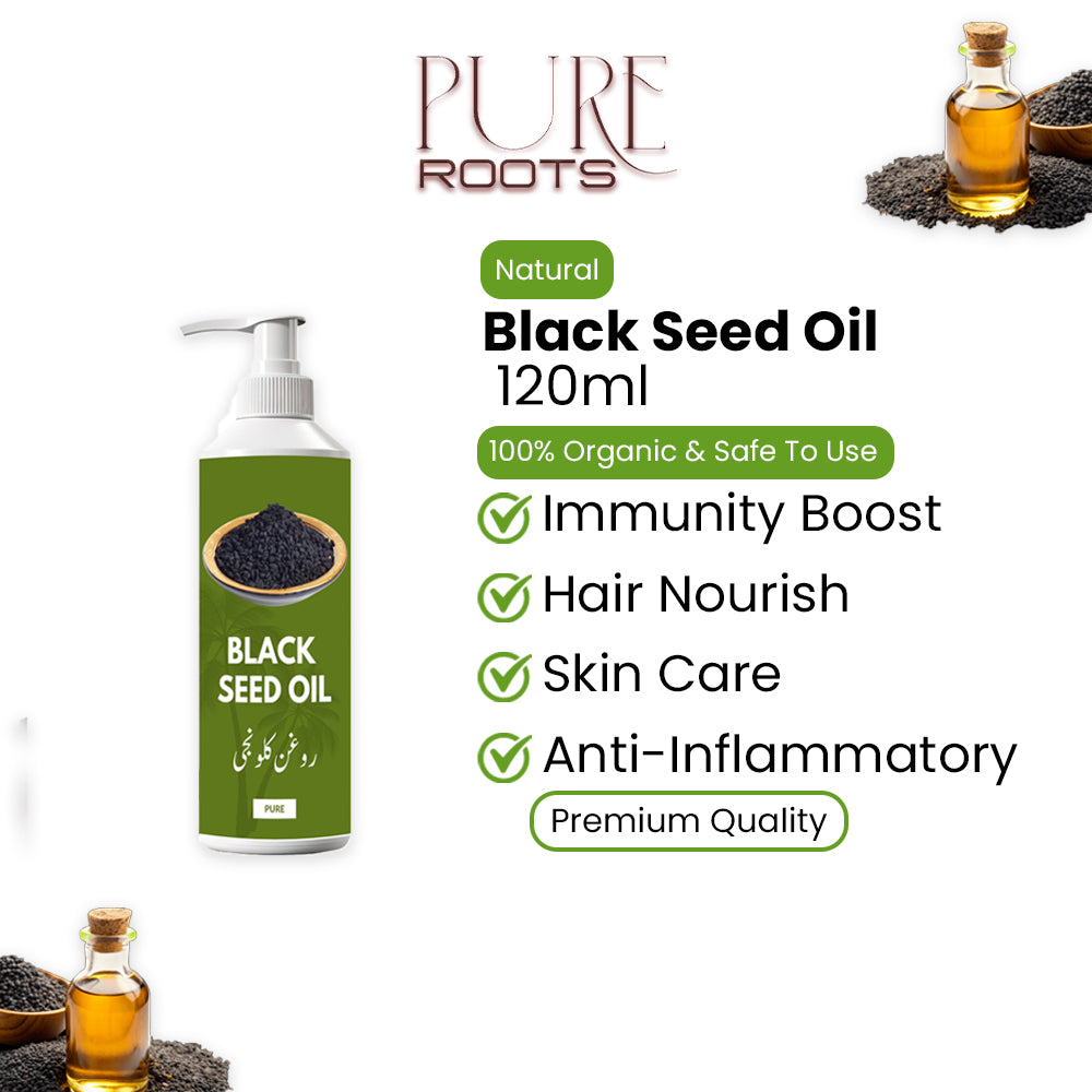 Kalonji Oil (Black Seed Oil) – 120ml